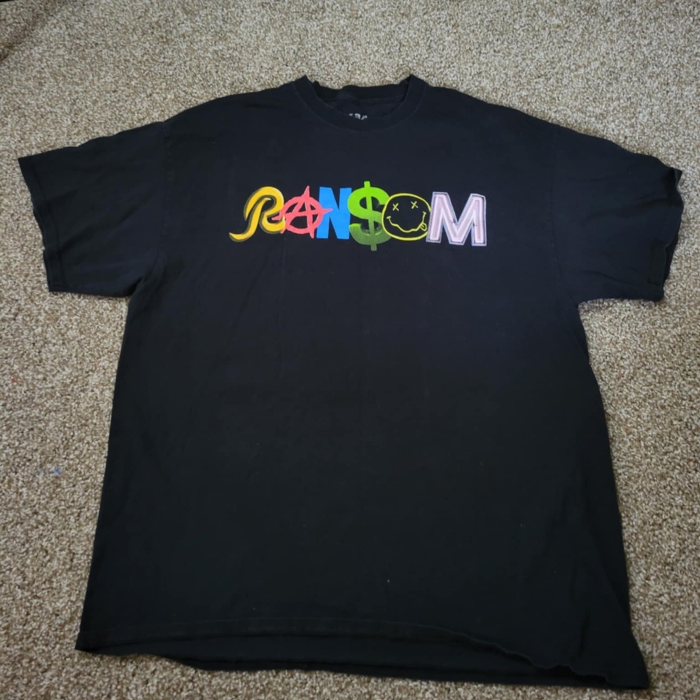 Ransom Black Graphic Tee